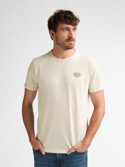 Petrol Industries - Heren Logo T-shirt Cosmos - Wit - Image 3