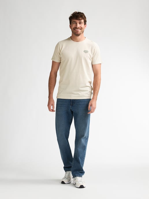 Petrol Industries - Heren Logo T-shirt Cosmos - Wit - Image 5