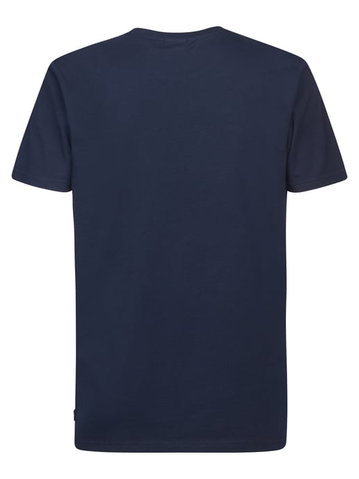 Petrol Industries - Heren Jersey T-shirt met print Huracán - Blauw - Image 2