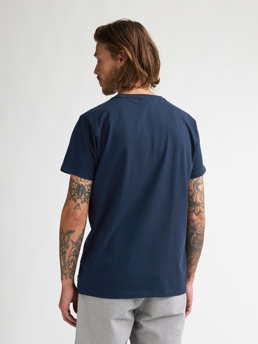 Petrol Industries - Heren Jersey T-shirt met print Huracán - Blauw - Image 4