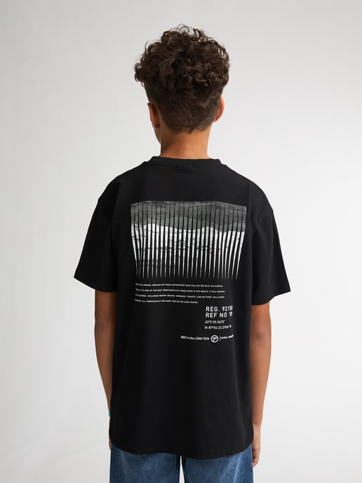 Petrol Industries - Jongens T-shirt met grafische rugprint Serape - Zwart - Image 4