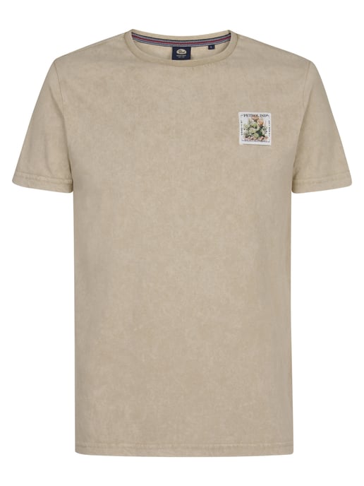 Petrol Industries - Heren Logo T-shirt Mineral - Oranje - Image 1