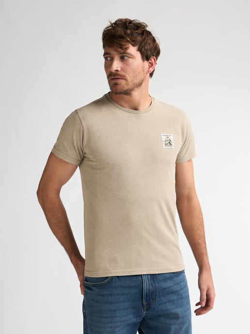 Petrol Industries - Heren Logo T-shirt Mineral - Oranje - Image 3