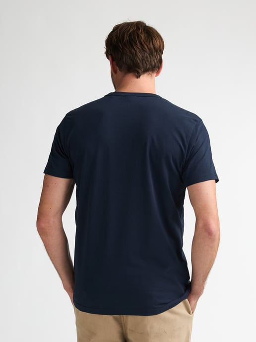 Petrol Industries - Heren T-shirt met print Fumarola - Blauw - Image 4