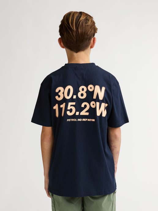 Petrol Industries - Jongens Bedrukt jersey T-shirt Roca - Blauw - Image 4