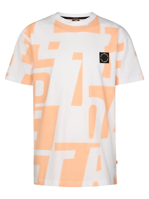 Petrol Industries - All-over Print T-Shirt Montaña Boys - White - Image 1