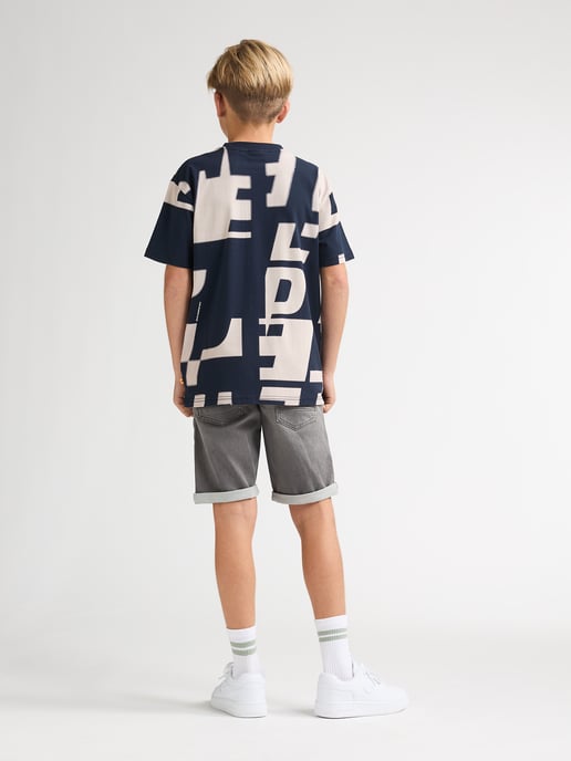 Petrol Industries - Jongens T-shirt met all-over print Montaña - Blauw - Image 6