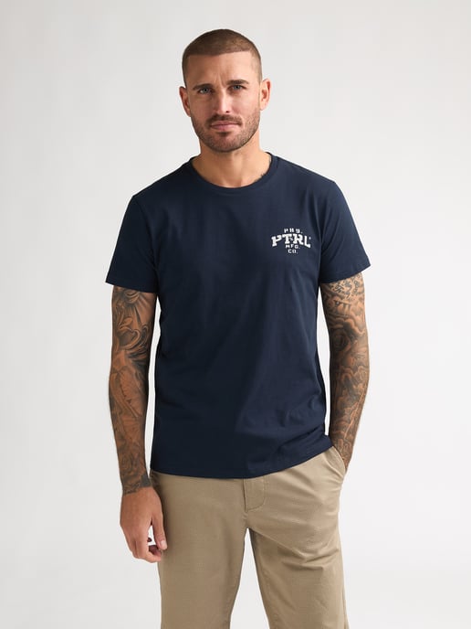 Petrol Industries - Heren Jersey T-shirt met print Oro - Blauw - Image 3