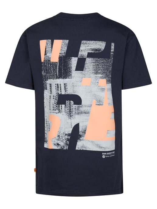 Petrol Industries - Jongens T-shirt met rugprint Charro - Blauw - Image 2