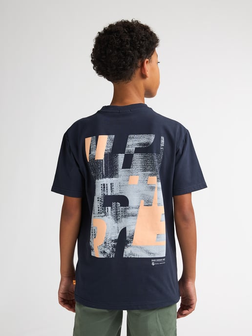 Petrol Industries - Jongens T-shirt met rugprint Charro - Blauw - Image 4