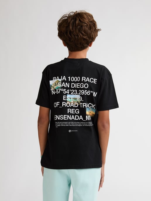 Petrol Industries - Jongens T-shirt met rugprint Arena - Zwart - Image 4