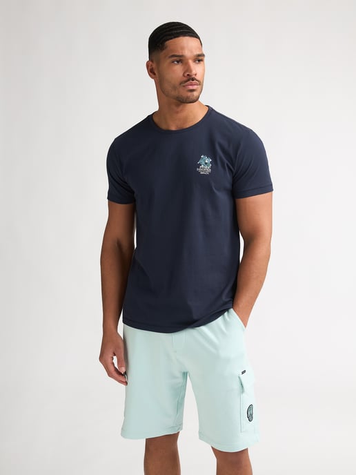 Petrol Industries - Heren Logo T-shirt Piedra - Blauw - Image 3