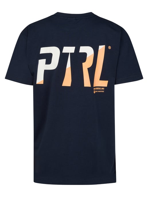 Petrol Industries - Jongens Jersey T-shirt met print Valle - Blauw - Image 2