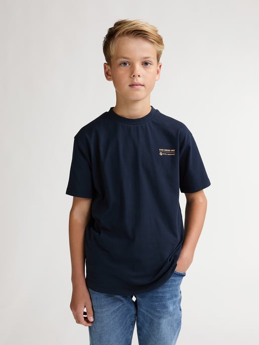 Petrol Industries - Jongens Jersey T-shirt met print Valle - Blauw - Image 3