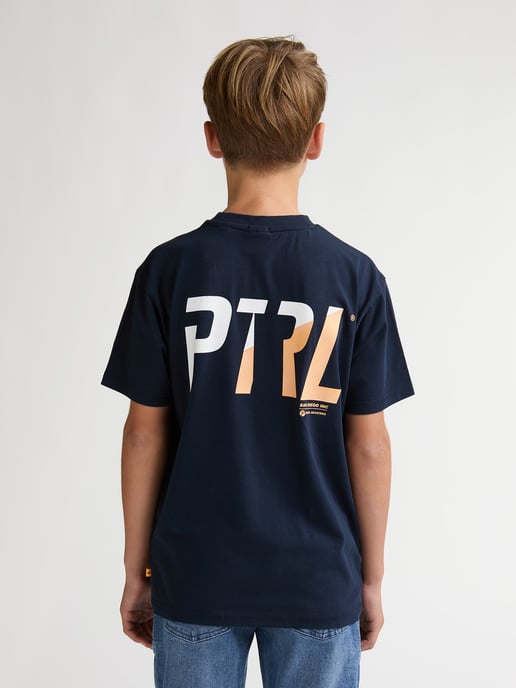 Petrol Industries - Jongens Jersey T-shirt met print Valle - Blauw - Image 4