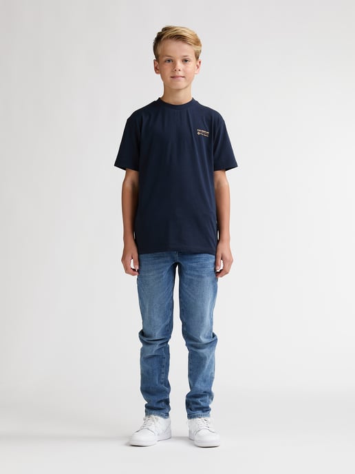 Petrol Industries - Jongens Jersey T-shirt met print Valle - Blauw - Image 5