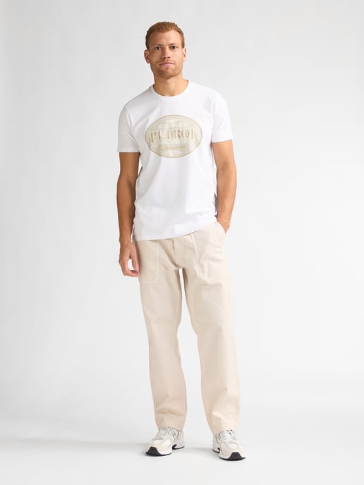 Petrol Industries - Printed Jersey T-Shirt Estrella Men - White - Image 5