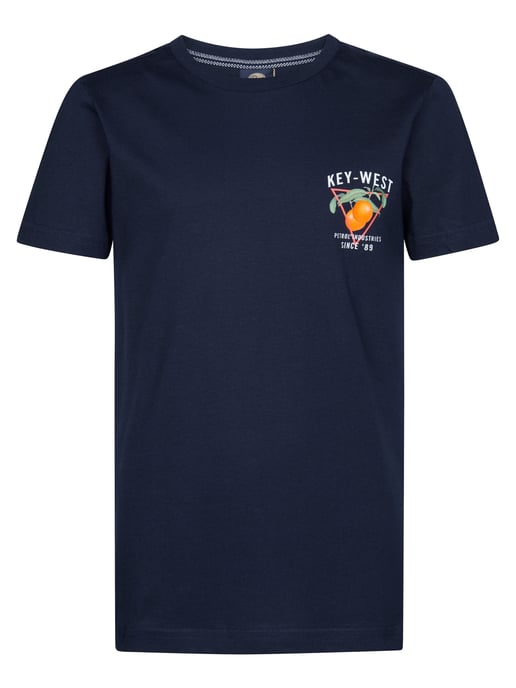 Petrol Industries - Jongens Logo T-shirt Pelicanbay - Blauw - Image 1