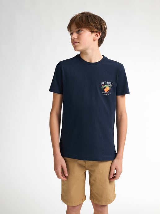 Petrol Industries - Jongens Logo T-shirt Pelicanbay - Blauw - Image 3