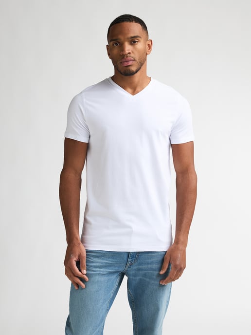 Petrol Industries - Heren 2-Pack Basic T-shirt V-Hals Legacy - Wit - Image 3