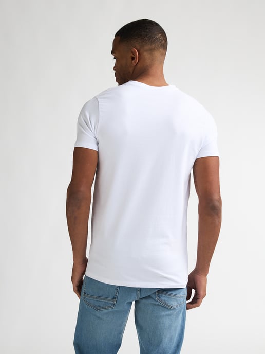 Petrol Industries - Heren 2-Pack Basic T-shirt V-Hals Legacy - Wit - Image 4