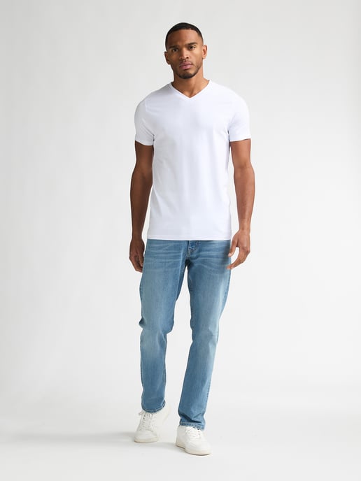 Petrol Industries - Heren 2-Pack Basic T-shirt V-Hals Legacy - Wit - Image 5