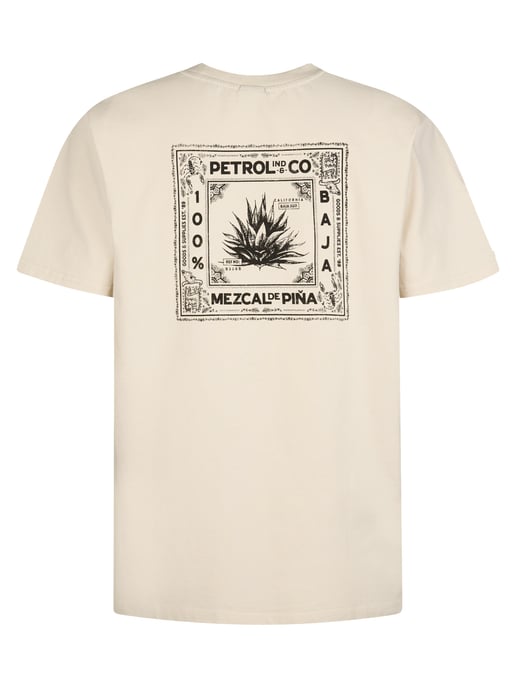 Petrol Industries - Back Print T-Shirt Calor Men - White - Image 2