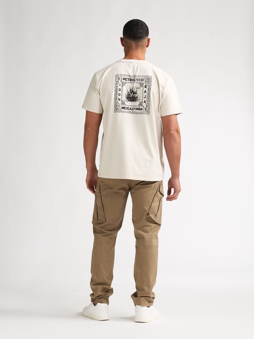 Petrol Industries - Back Print T-Shirt Calor Men - White - Image 6