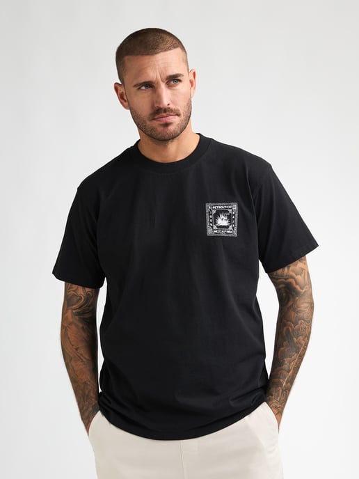 Petrol Industries - Heren T-shirt met rugprint Calor - Zwart - Image 3