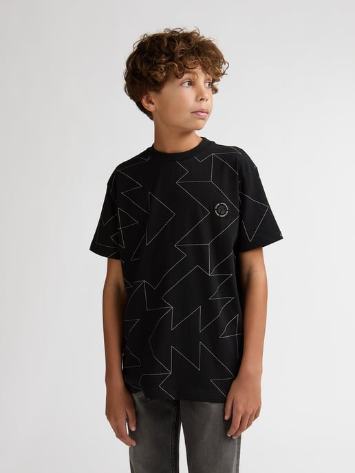 Petrol Industries - Jongens T-shirt met all-over print Luchador - Zwart - Image 3