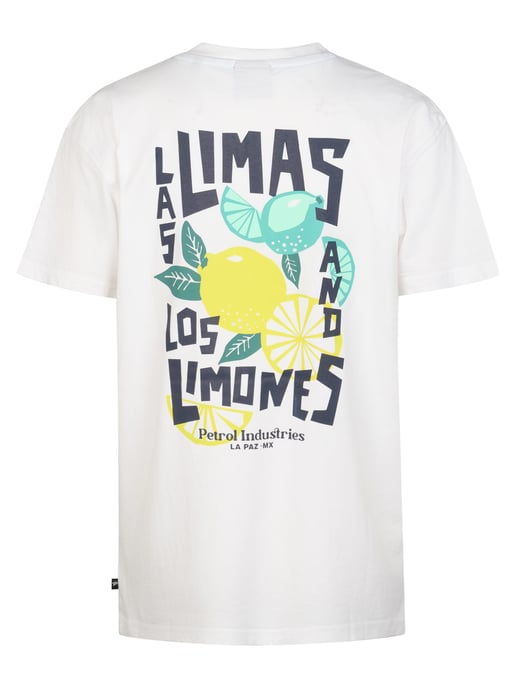 Petrol Industries - Jongens T-shirt met grafische rugprint Costa - Wit - Image 2