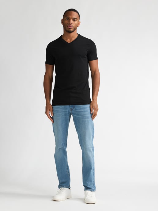 Petrol Industries - Heren 2-Pack Basic T-shirt V-Hals Legacy - Zwart - Image 4