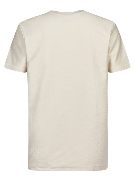 Petrol Industries - Heren Jersey T-shirt Cráter - Wit - Image 2