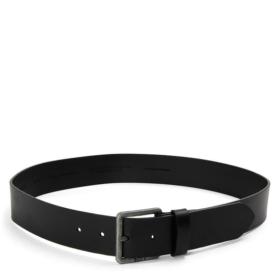 Accessories Boss Leather Pin Buckle Belt in Black - Image 1