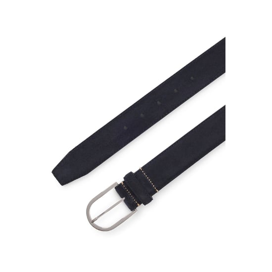 Accessories Boss 35mm Pin Buckle Leather Belt in Blue - Image 2