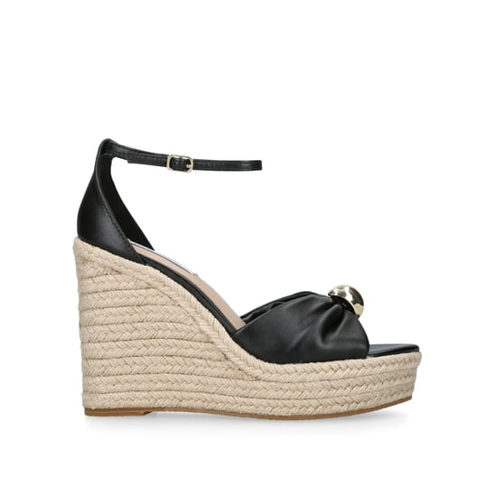 Leather Taliya Black Heels - Image 1