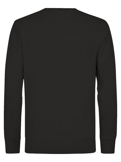 Petrol Industries - Heren Logo Sweater Seaviewpark - Zwart - Image 2