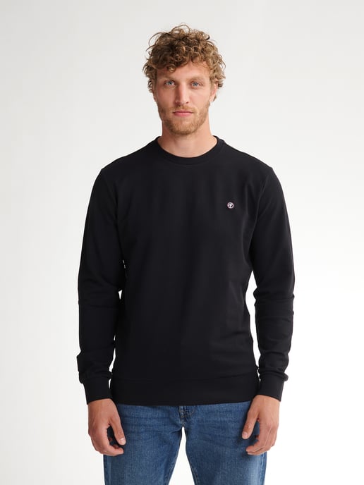 Petrol Industries - Heren Logo Sweater Seaviewpark - Zwart - Image 3