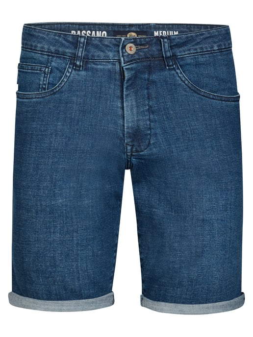 Petrol Industries - Heren Bassano Regular Jeansshort Shockwave - Blauw - Image 2