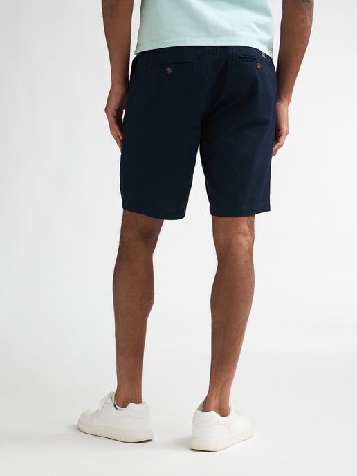 Petrol Industries - Heren Linen blend chino short Dune - Blauw - Image 4