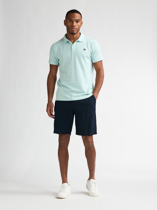 Petrol Industries - Heren Linen blend chino short Dune - Blauw - Image 5