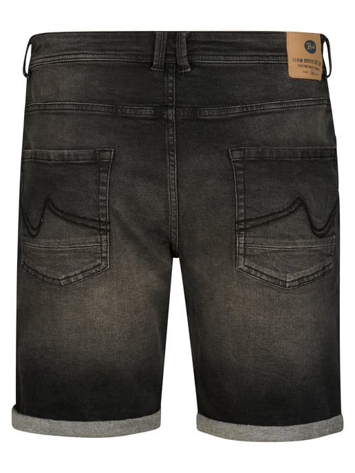 Petrol Industries - Heren Bullseye Regular-fit Jeans Short DesertFox - Zwart - Image 3