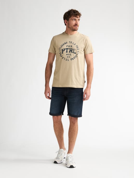 Petrol Industries - Bullseye Regular-fit Denim Shorts DesertFox Men - Blue - Image 5