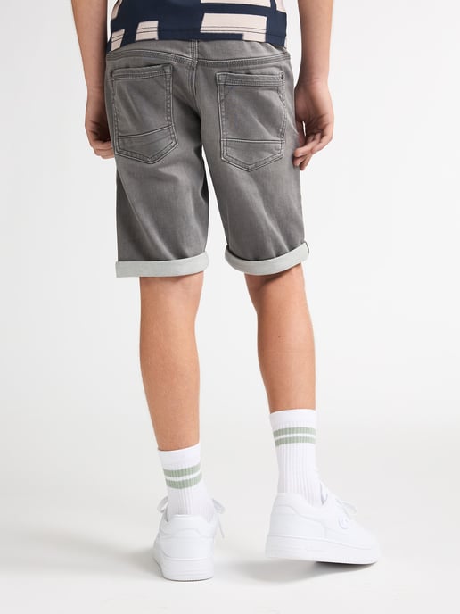 Petrol Industries - Jongens Jackson denim jogger short Gonzaga - Grijs - Image 4