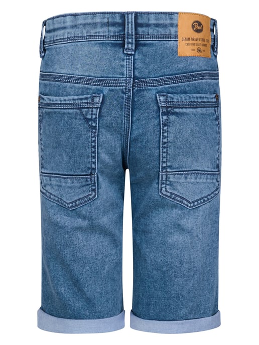 Petrol Industries - Jongens Jackson denim jogger short Gonzaga - Blauw - Image 3