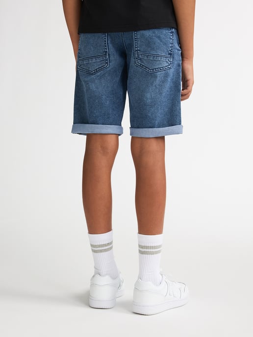 Petrol Industries - Jongens Jackson denim jogger short Gonzaga - Blauw - Image 4
