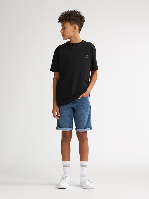 Petrol Industries - Jongens Jackson denim jogger short Gonzaga - Blauw - Image 5