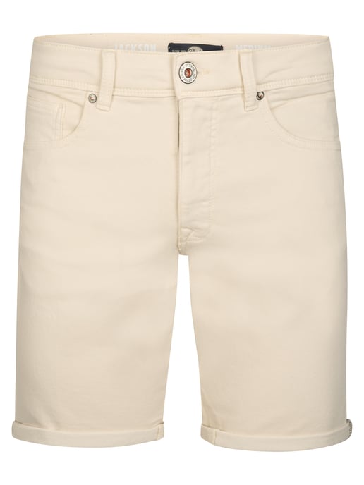 Petrol Industries - Heren Jackson Gekleurde Denim Short Coconut - Wit - Image 2