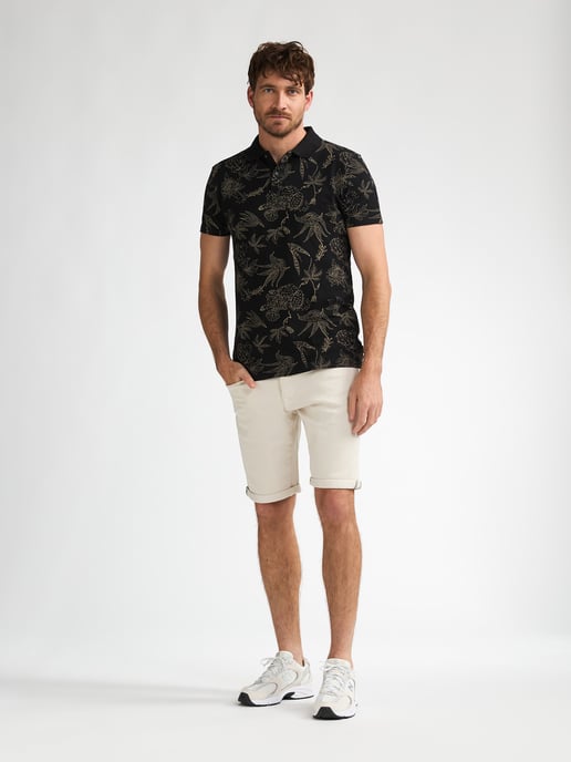 Petrol Industries - Heren Jackson Gekleurde Denim Short Coconut - Wit - Image 5