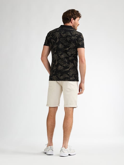 Petrol Industries - Heren Jackson Gekleurde Denim Short Coconut - Wit - Image 6
